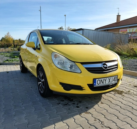 Opel Corsa cena 7900 przebieg: 150000, rok produkcji 2008 z Wrocław małe 56